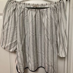 Loft off the shoulder blouse